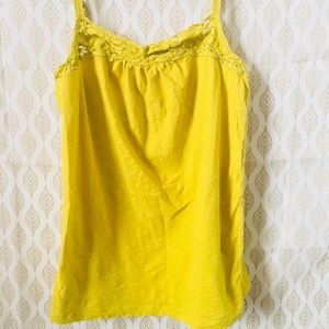Bright yellow cami